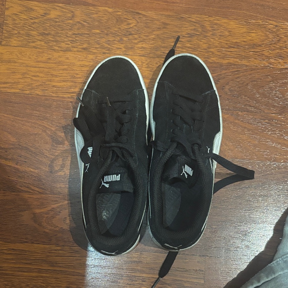 Puma Black and White Casual Sneakers